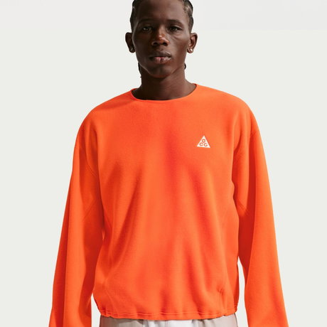 NIKE - ACG 'Wolf Tree' Crew Erkek Turuncu Sweatshirt (1)