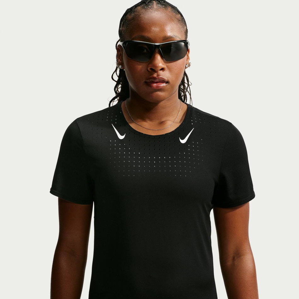 AeroSwift Dri-FIT ADV Top Ss Kadın Siyah Tişört