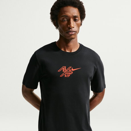 NIKE - AeroSwift Dri-FIT Gfx Tee Erkek Siyah Tişört