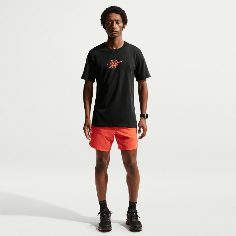 AeroSwift Dri-FIT Gfx Tee Erkek Siyah Tişört