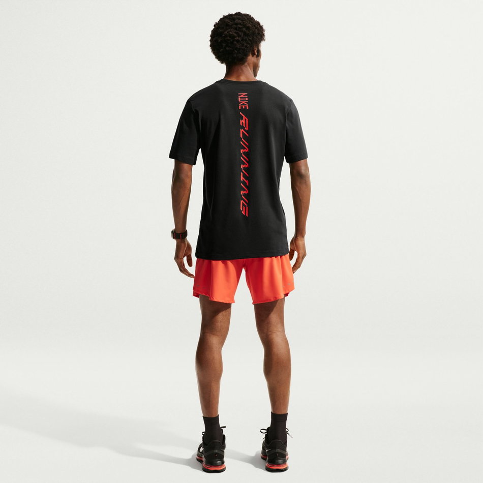 AeroSwift Dri-FIT Gfx Tee Erkek Siyah Tişört