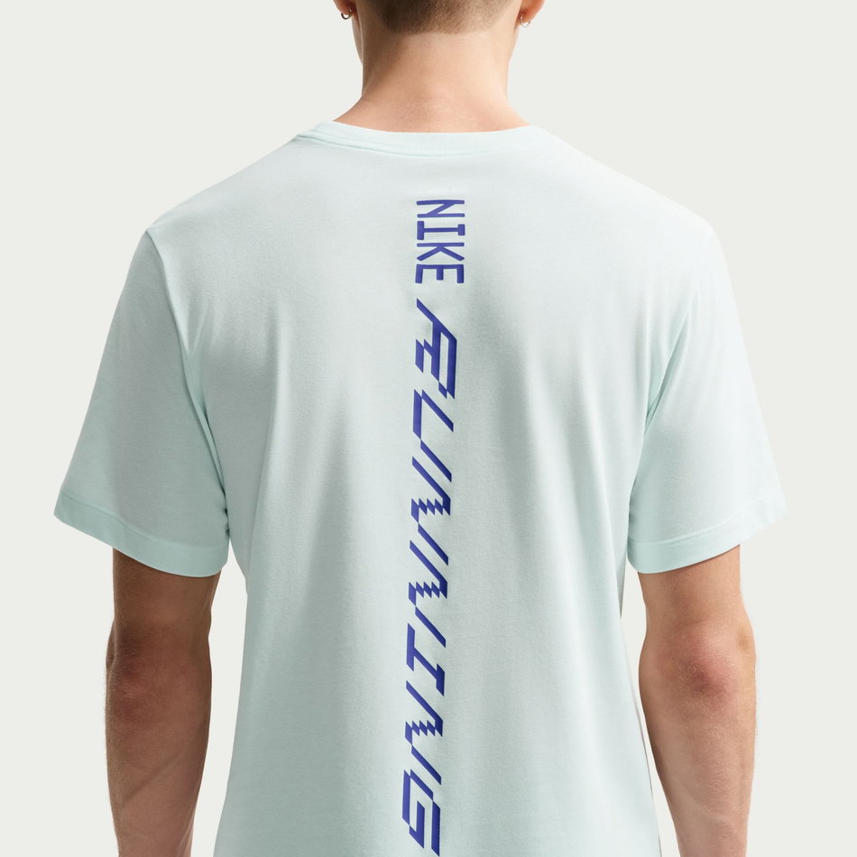 AeroSwift Dri-FIT Gfx Tee Erkek Yeşil Tişört