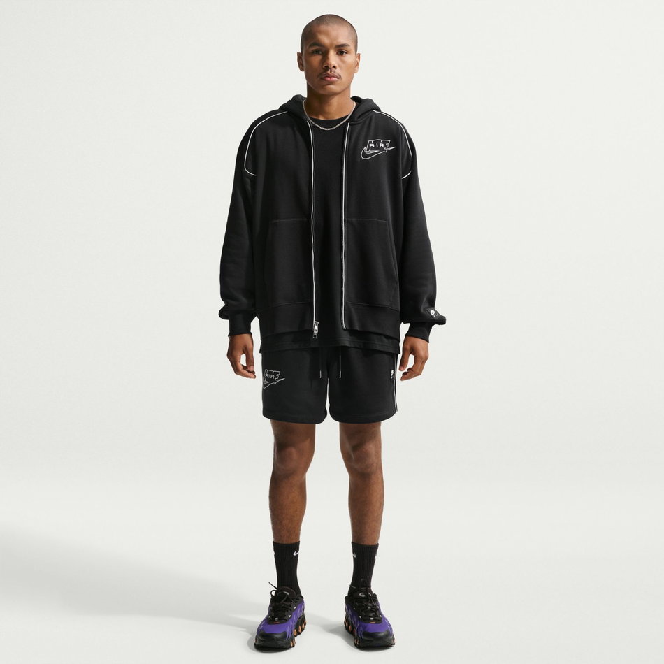 Air Fleece FZ Hoodie Siyah Sweatshirt