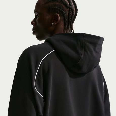 NIKE - Air Fleece Pullover Hoodie Erkek Siyah Sweatshirt (1)