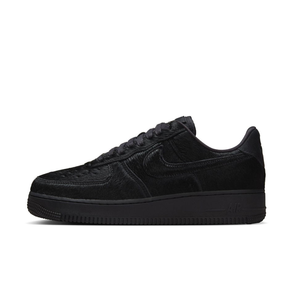 Air Force 1 '07 'Black Pony Hair' Kadın Sneaker Ayakkabı
