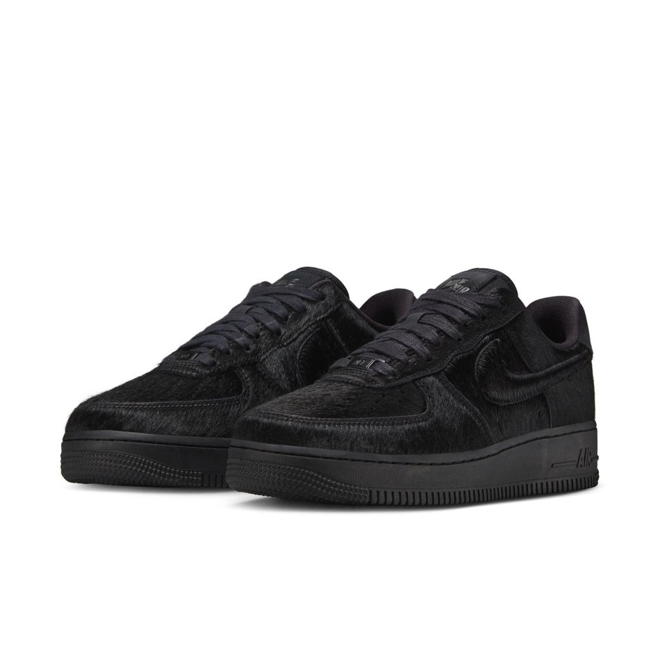 Air Force 1 '07 'Black Pony Hair' Kadın Sneaker Ayakkabı
