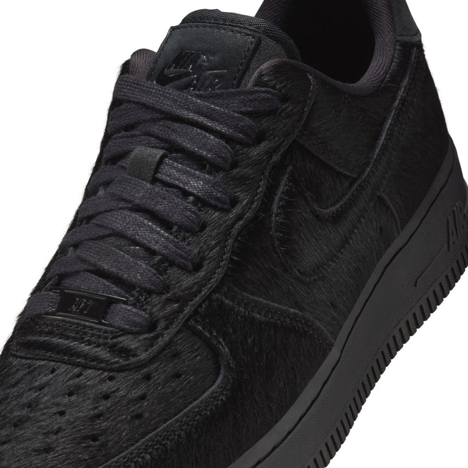 Air Force 1 '07 'Black Pony Hair' Kadın Sneaker Ayakkabı