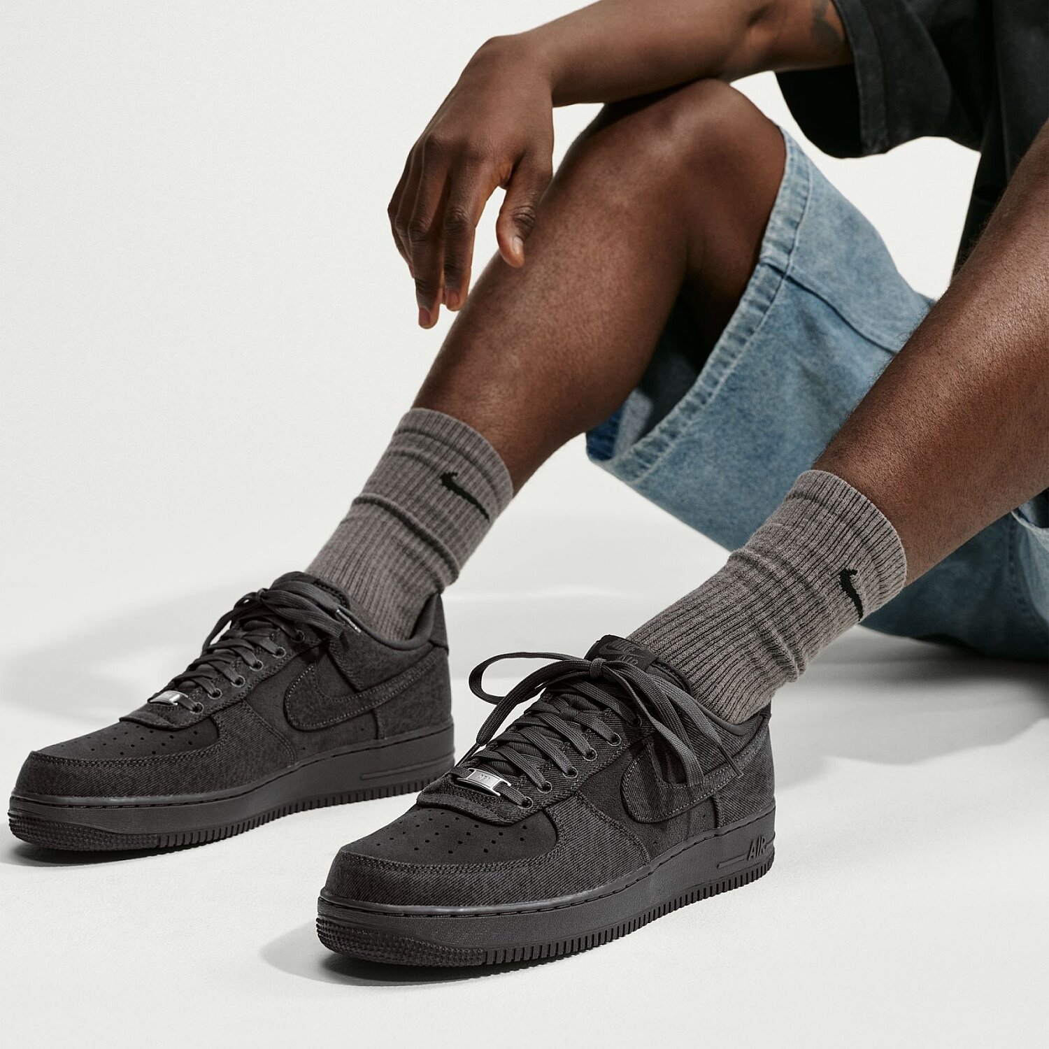 Мужские кроссовки Nike Air Force 1 '07 Lv8 "Denim" Sneaker