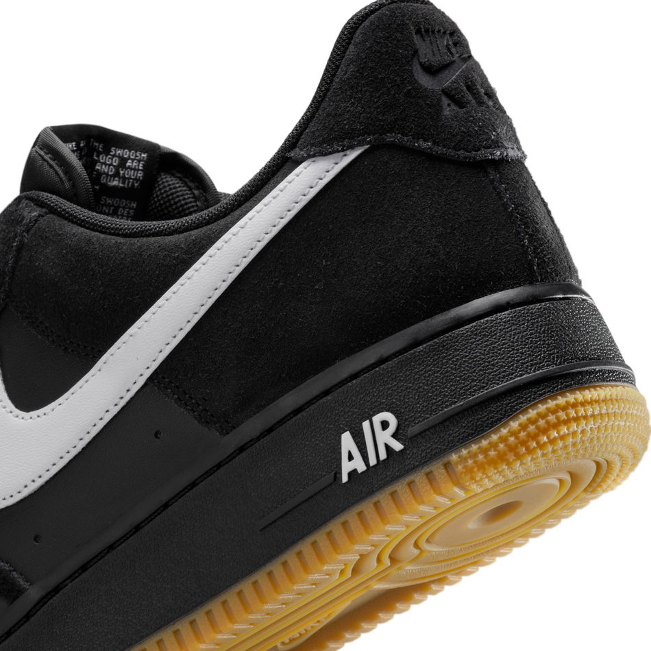 Air Force 1 '07 LV8 Erkek Siyah Sneaker Ayakkabı