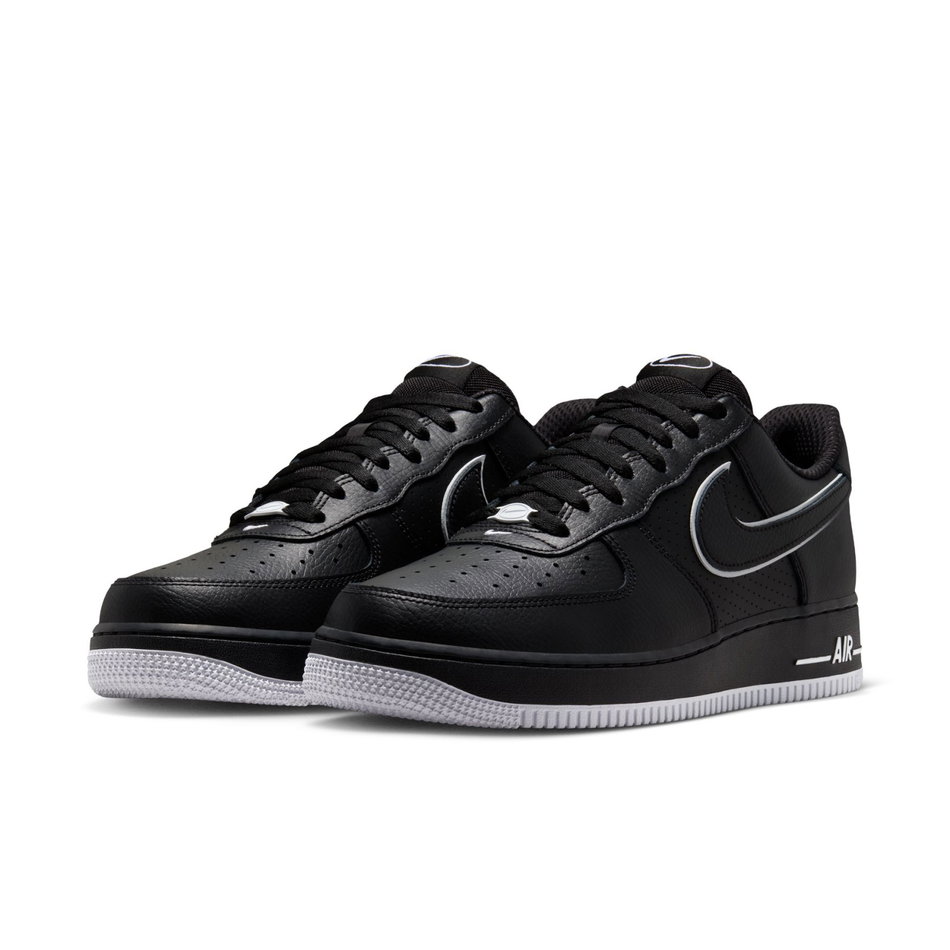 Air Force 1 '07 Lv8 Erkek Siyah Sneaker Ayakkabı