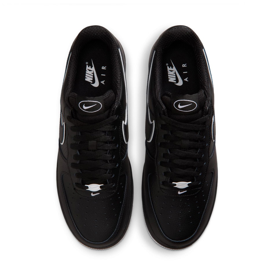 Air Force 1 '07 Lv8 Erkek Siyah Sneaker Ayakkabı