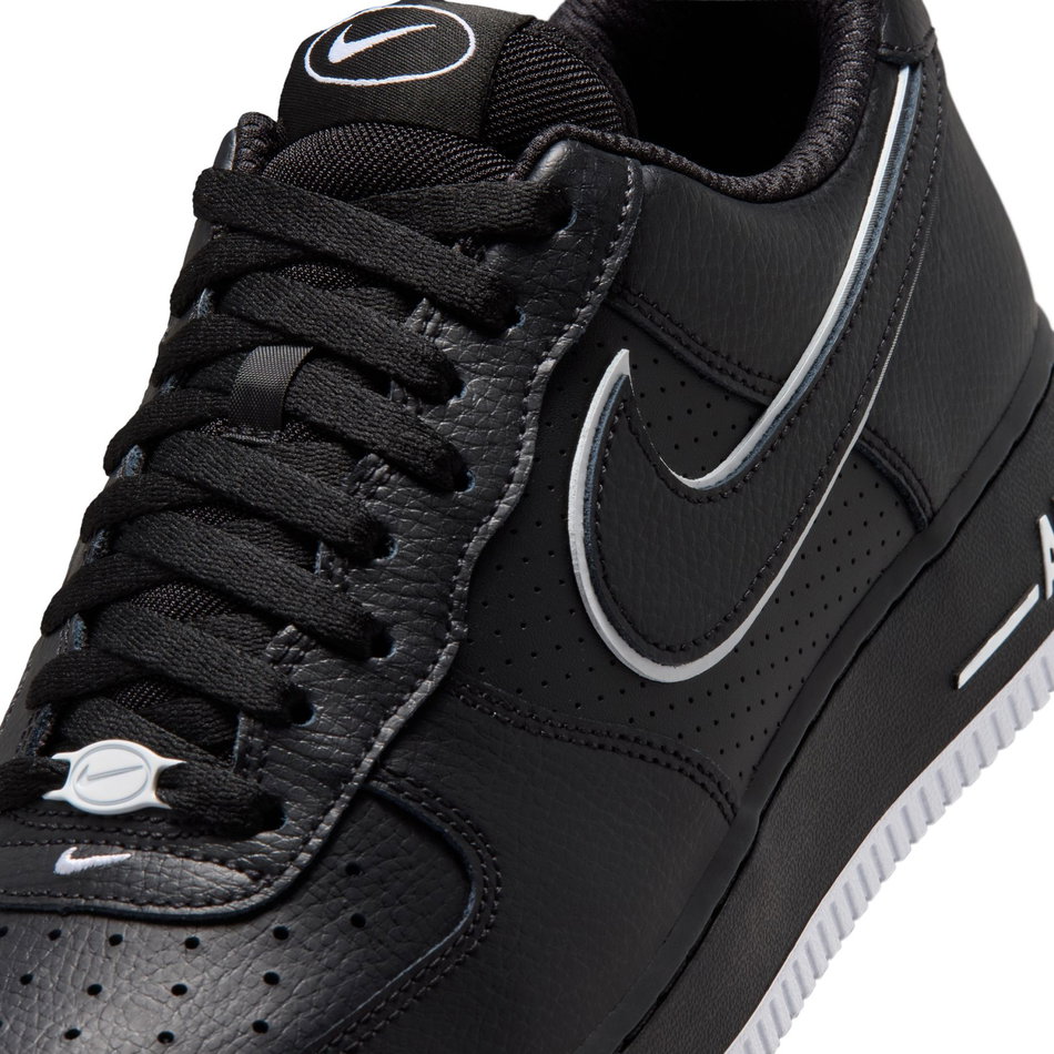Air Force 1 '07 Lv8 Erkek Siyah Sneaker Ayakkabı