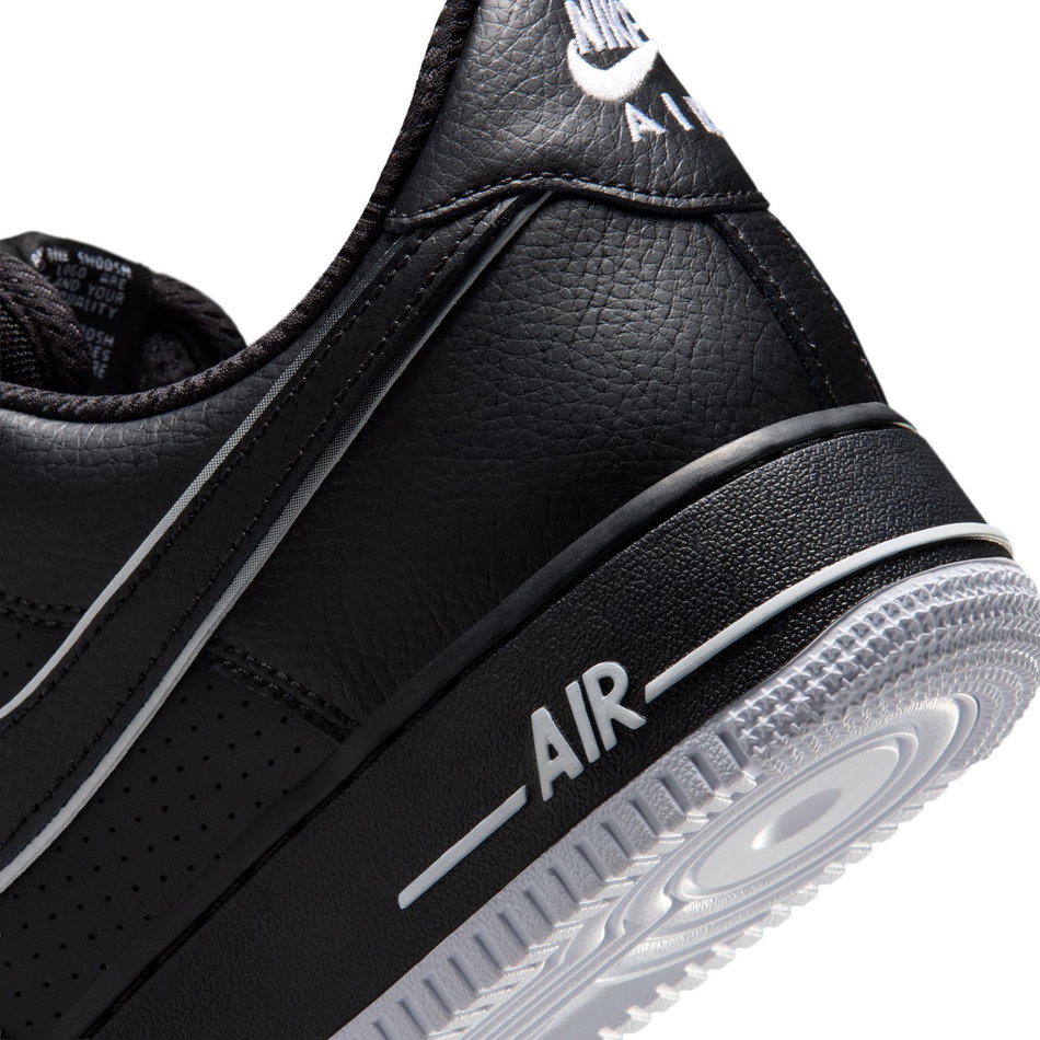 Air Force 1 '07 Lv8 Erkek Siyah Sneaker Ayakkabı