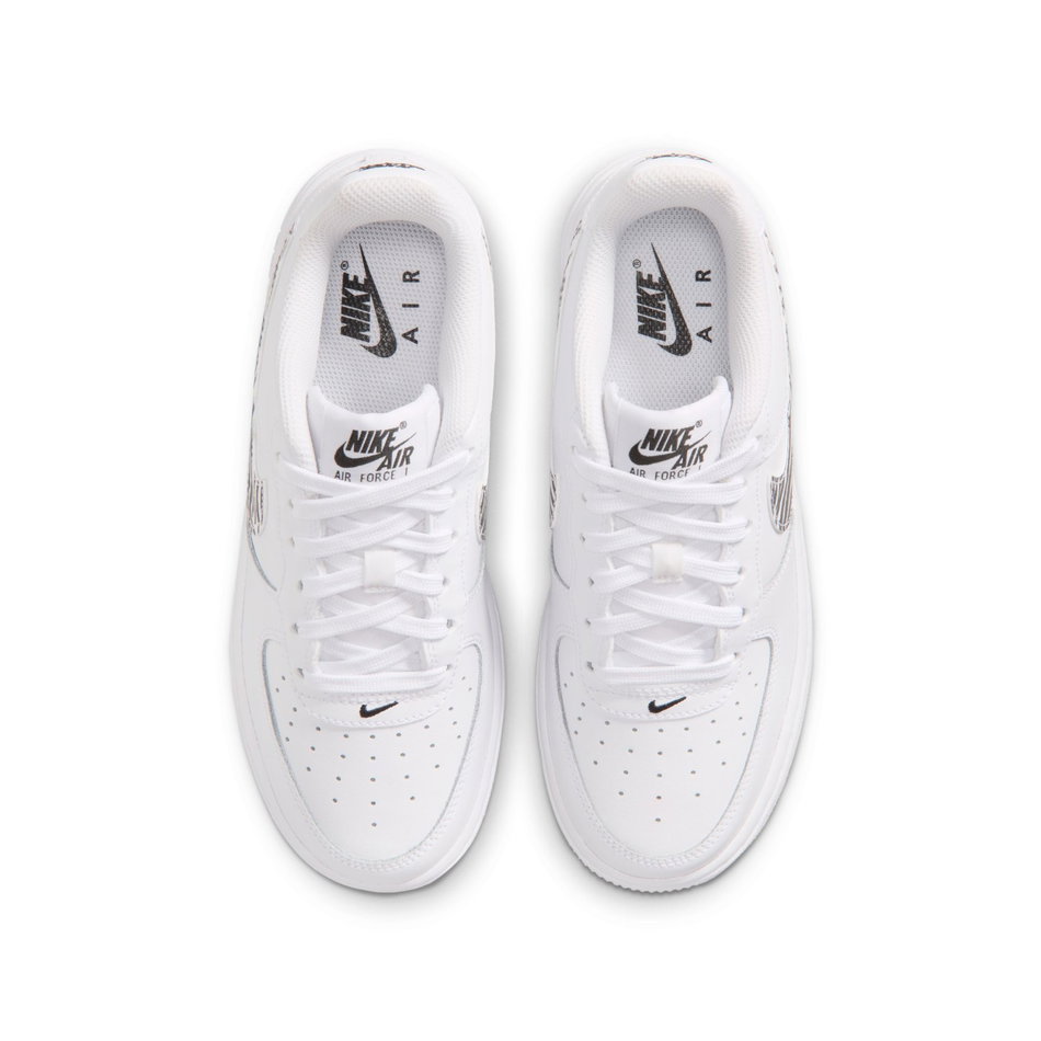 Air Force 1 Print Gs Beyaz Sneaker Ayakkabı