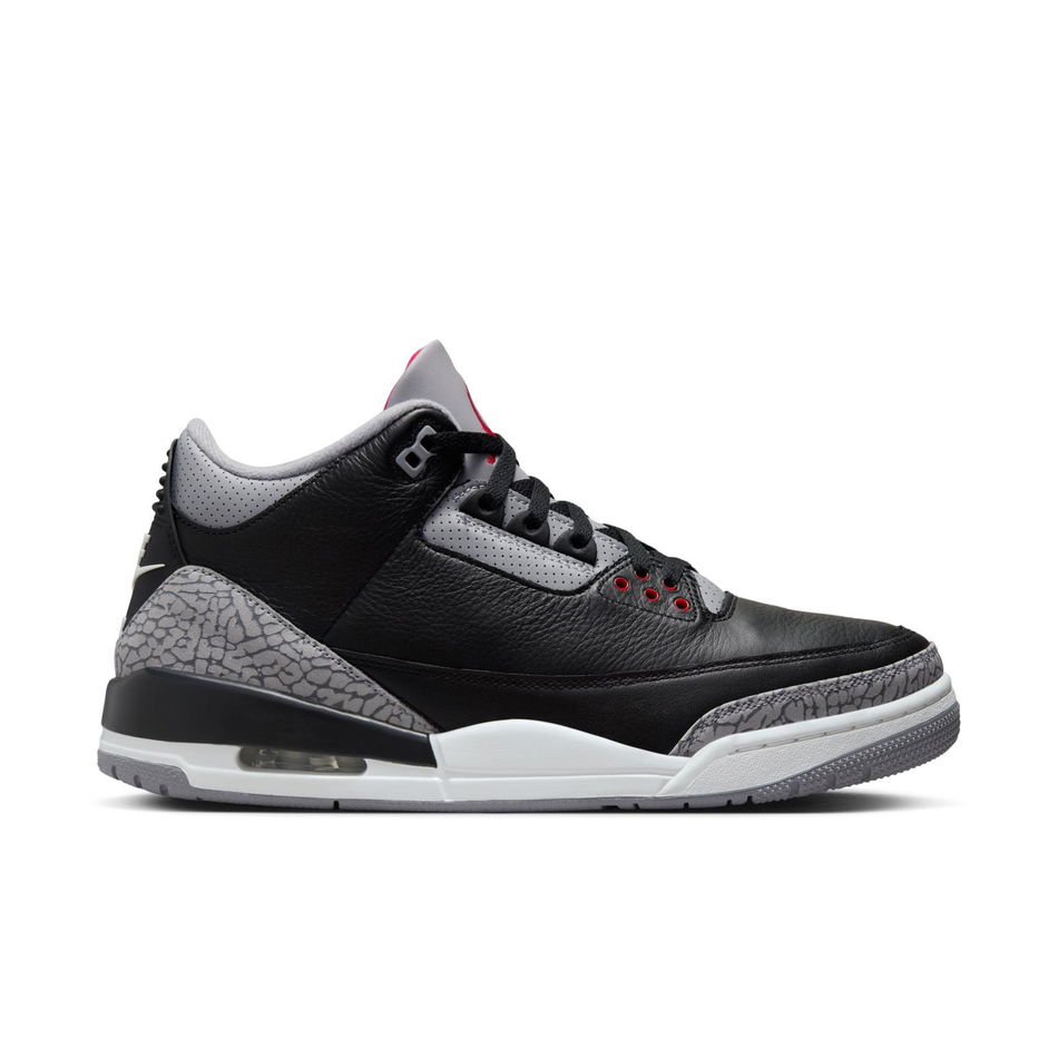 Air Jordan 3 Retro 'Black Cement' Erkek Basketbol Ayakkabısı