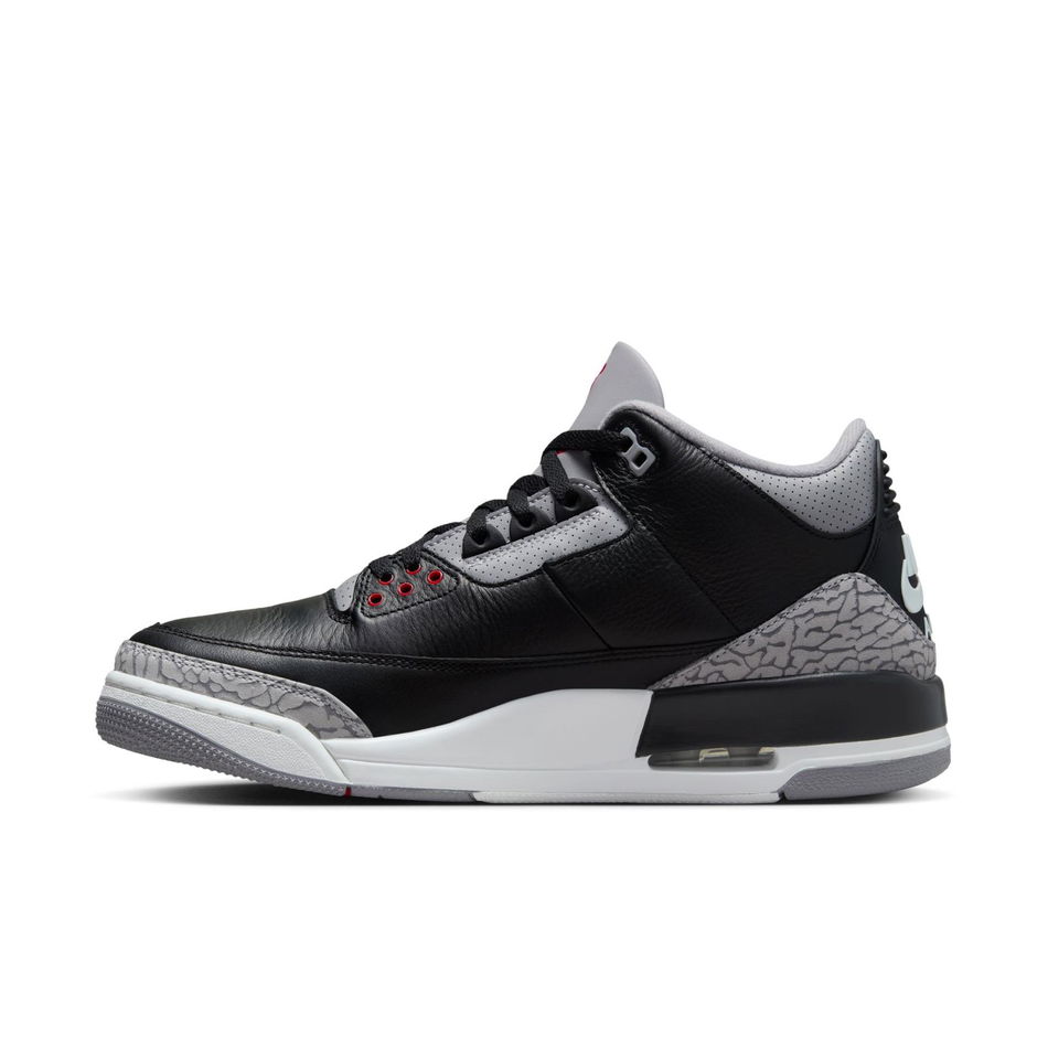 Air Jordan 3 Retro 'Black Cement' Erkek Basketbol Ayakkabısı