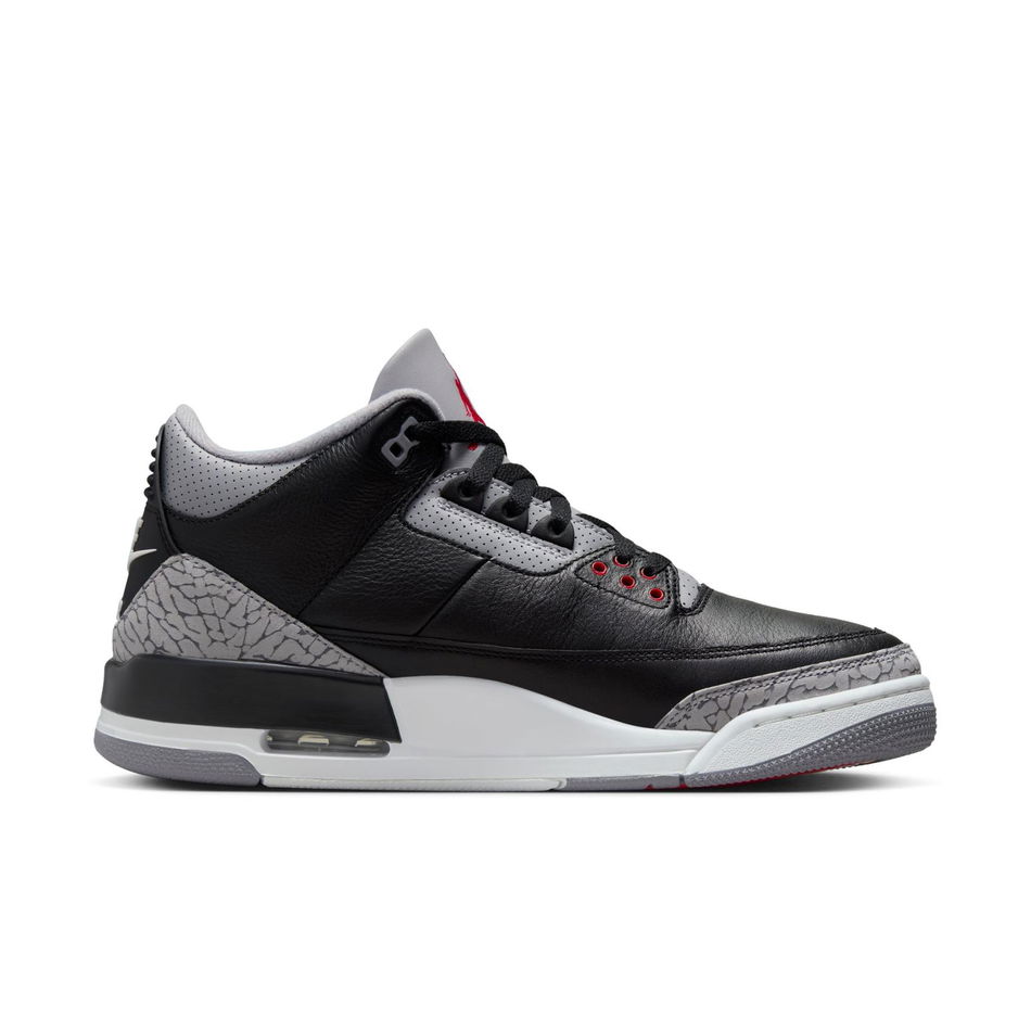 Air Jordan 3 Retro 'Black Cement' Erkek Basketbol Ayakkabısı