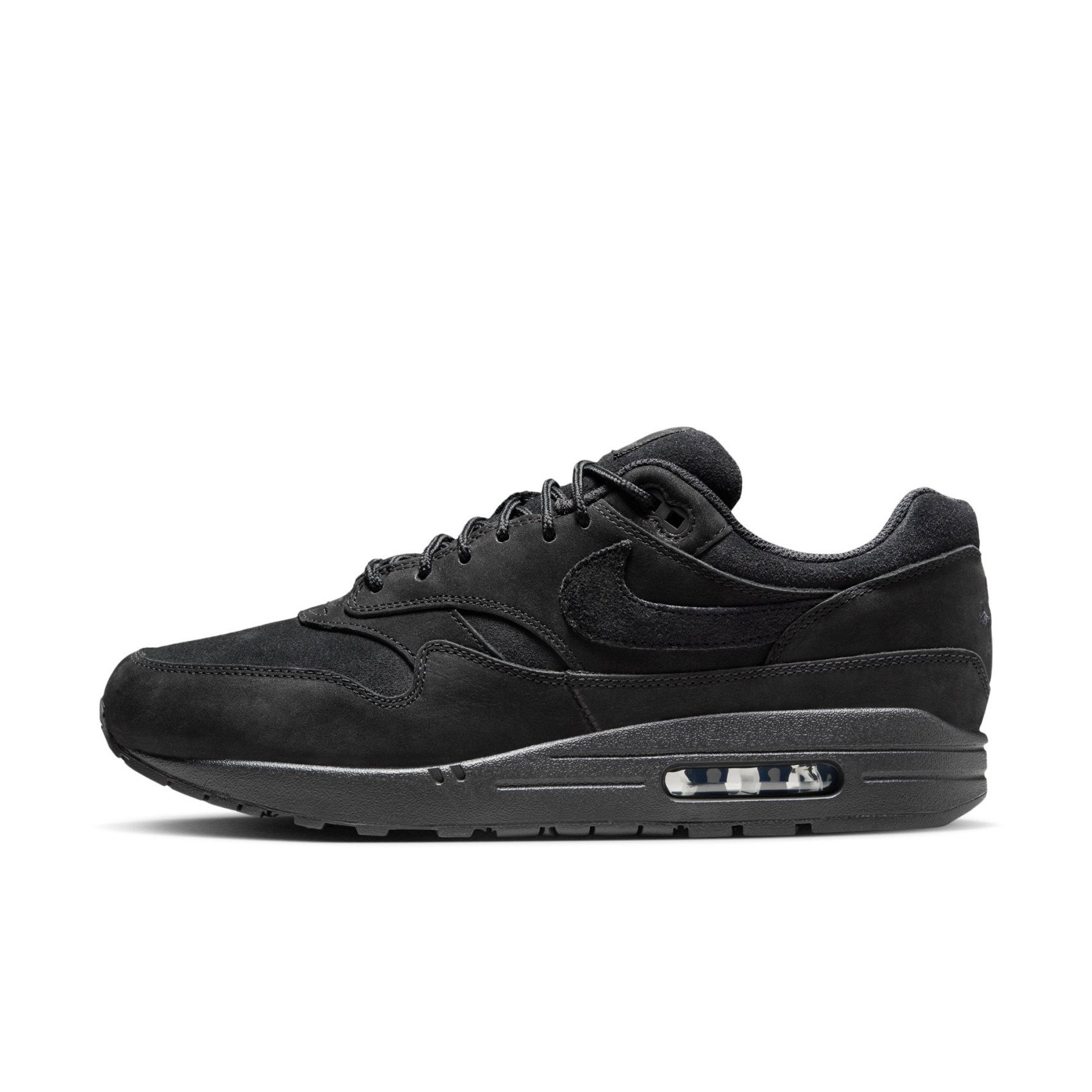Nike Siyah Nike Air Max 1 Premium 'Black Cat' Erkek Sneaker Ayakkabı