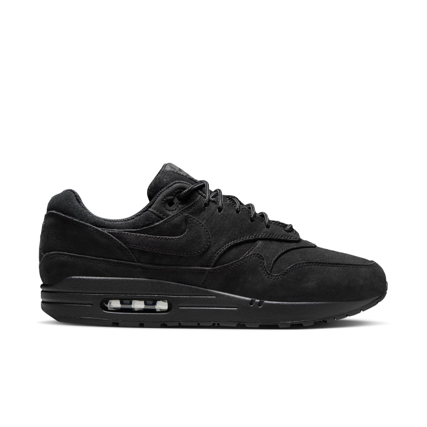 Nike Siyah Nike Air Max 1 Premium 'Black Cat' Erkek Sneaker Ayakkabı