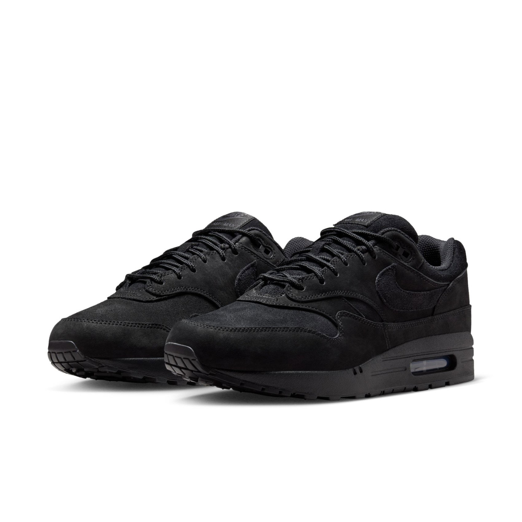 Nike Siyah Nike Air Max 1 Premium 'Black Cat' Erkek Sneaker Ayakkabı