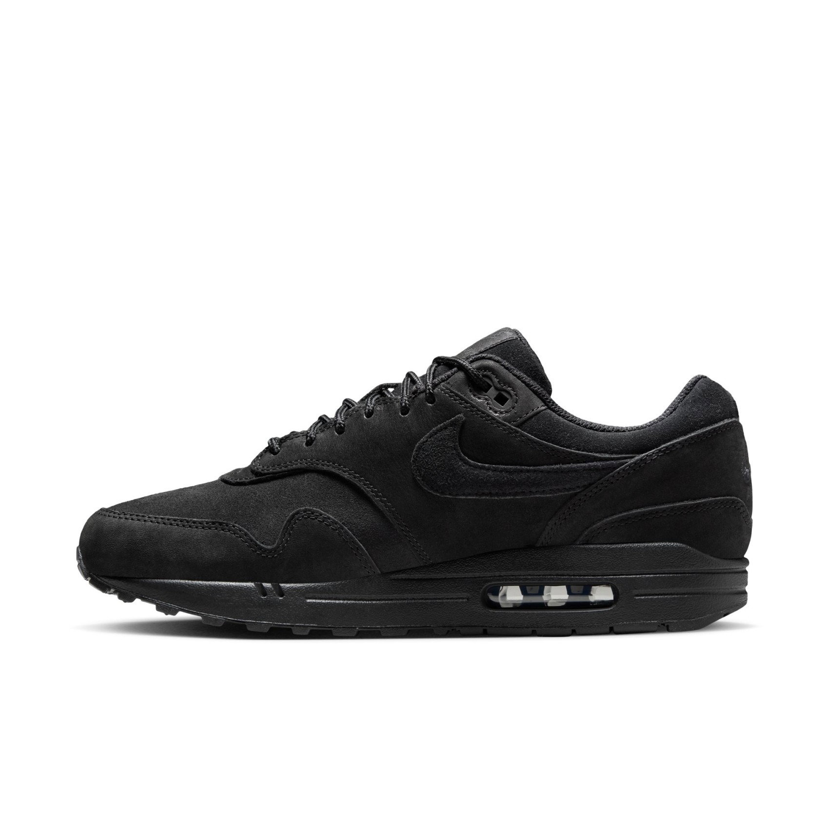 Nike Siyah Nike Air Max 1 Premium 'Black Cat' Erkek Sneaker Ayakkabı