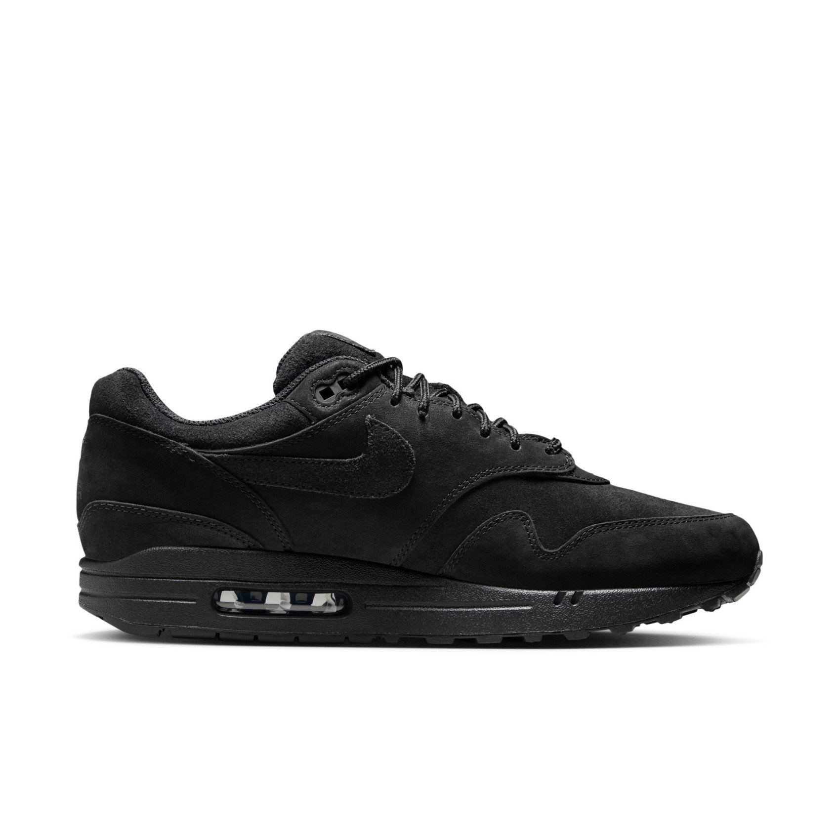 Nike Siyah Nike Air Max 1 Premium 'Black Cat' Erkek Sneaker Ayakkabı