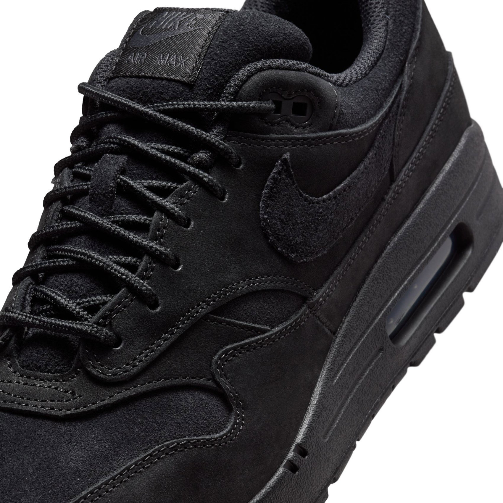Nike Siyah Nike Air Max 1 Premium 'Black Cat' Erkek Sneaker Ayakkabı