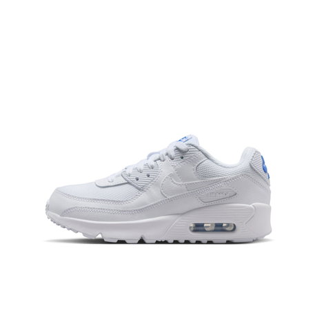 NIKE - Air Max 90 Mesh Gs Beyaz Sneaker Ayakkabı