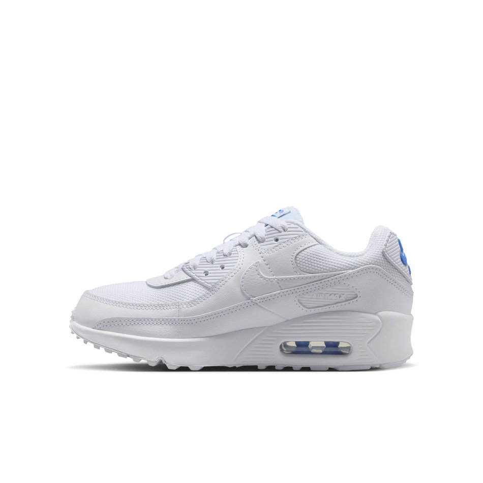 Air Max 90 Mesh Gs Beyaz Sneaker Ayakkabı