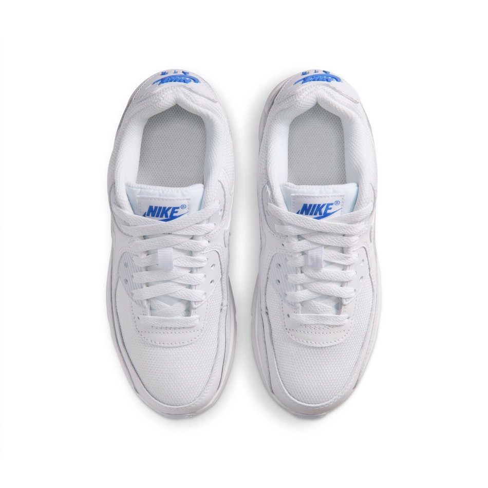 Air Max 90 Mesh Gs Beyaz Sneaker Ayakkabı