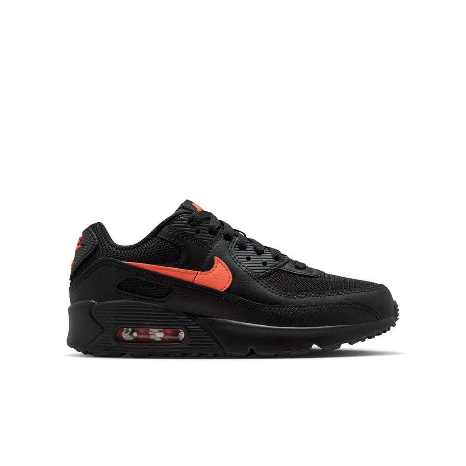 Air Max 90 Mesh Gs Siyah Sneaker Ayakkabı