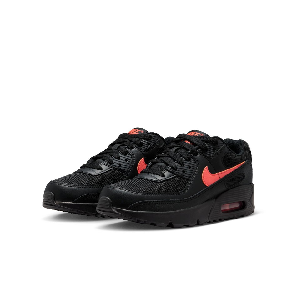 Air Max 90 Mesh Gs Siyah Sneaker Ayakkabı