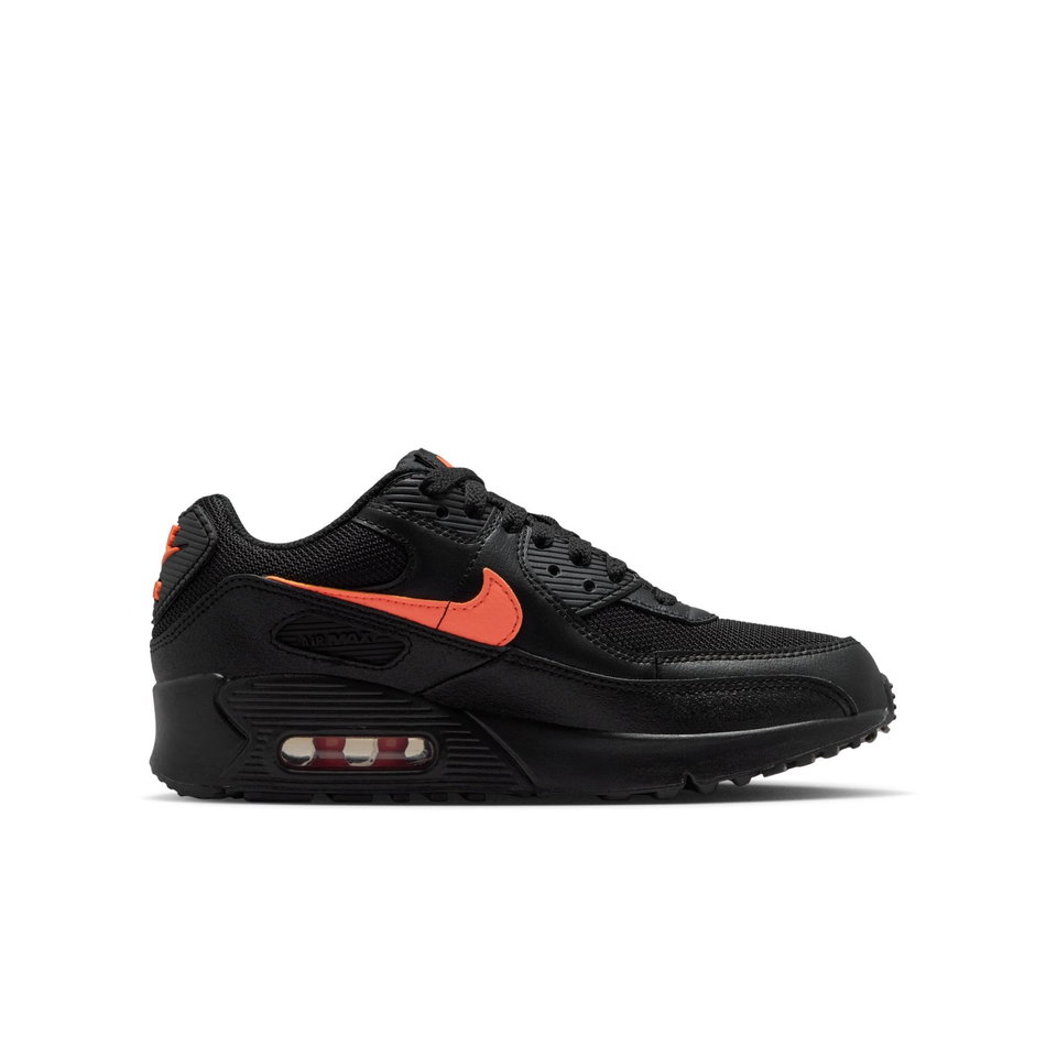Air Max 90 Mesh Gs Siyah Sneaker Ayakkabı
