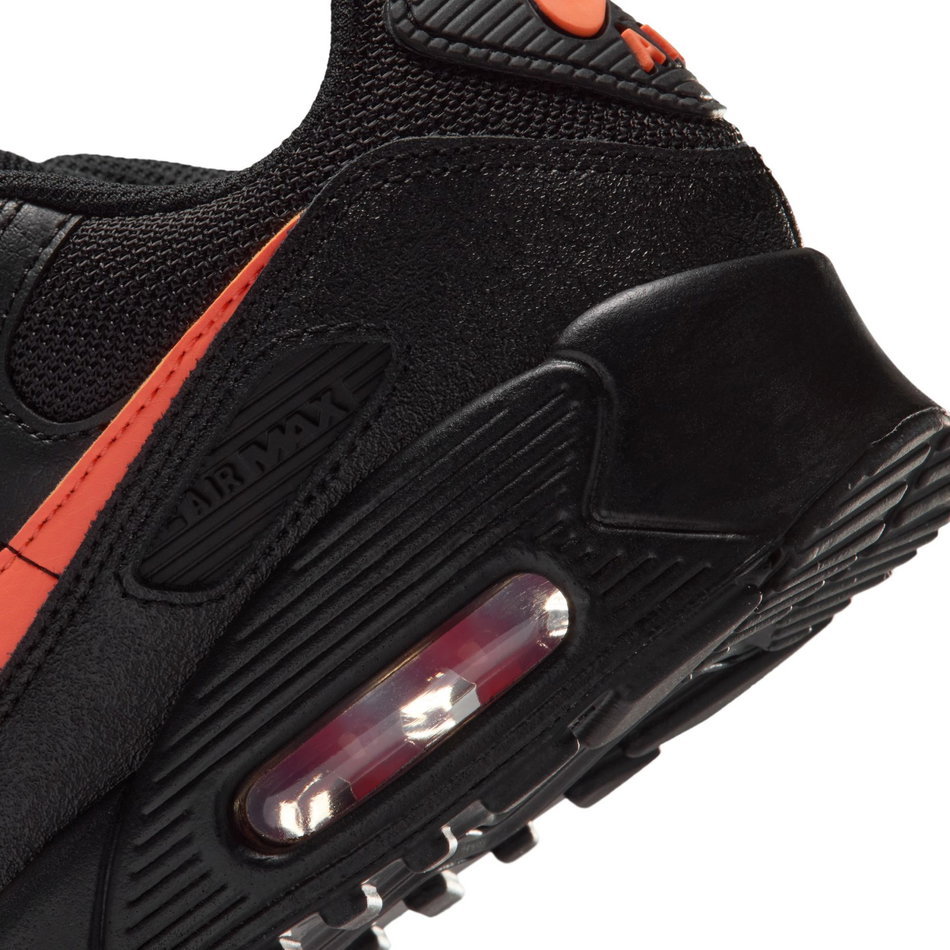Air Max 90 Mesh Gs Siyah Sneaker Ayakkabı