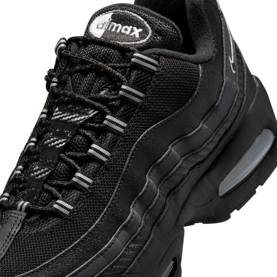 Air Max 95 Big Bubble Erkek Siyah Sneaker Ayakkabı