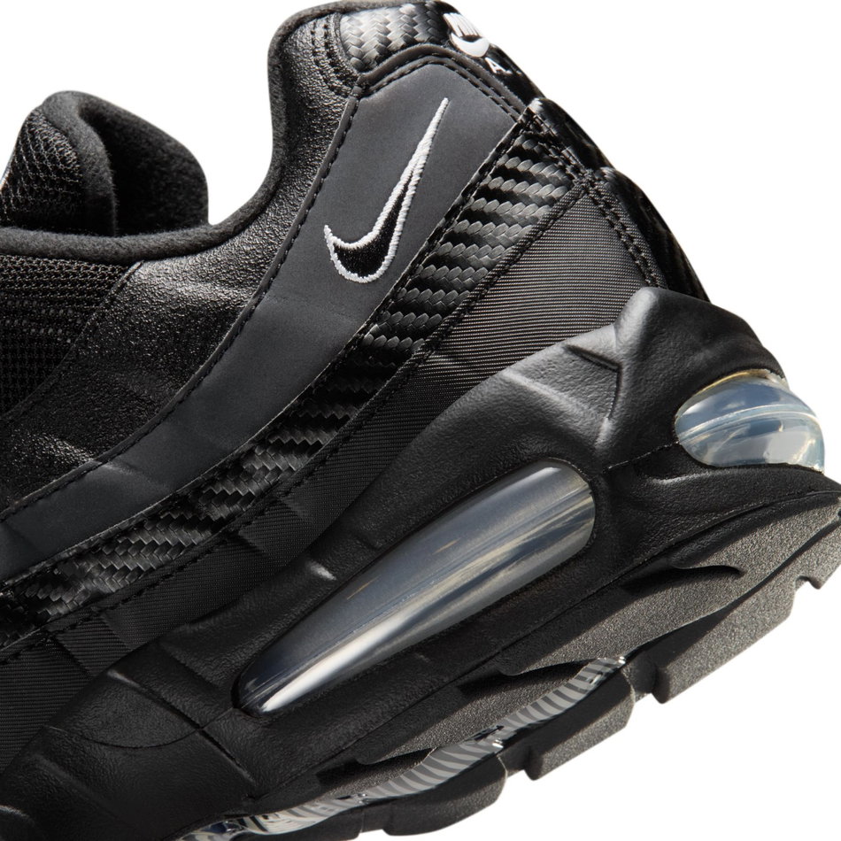 Air Max 95 Big Bubble Erkek Siyah Sneaker Ayakkabı