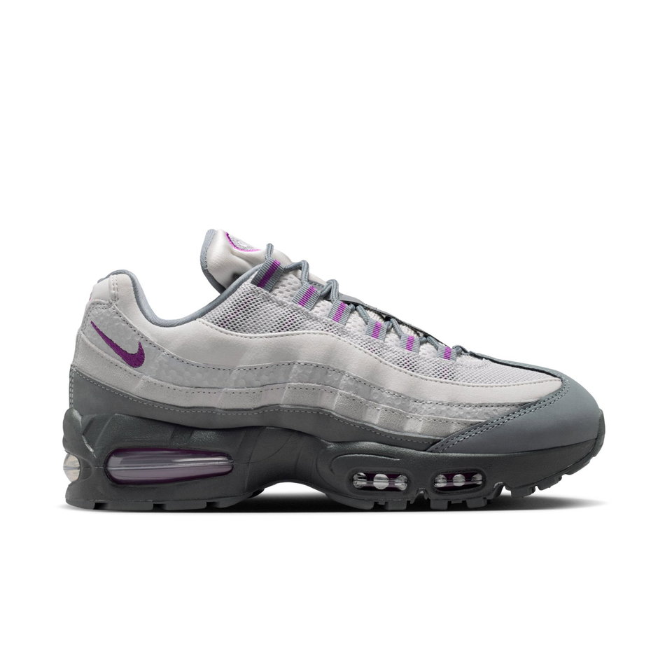 Air Max 95 Big Bubble Kadın Gri Sneaker Ayakkabı