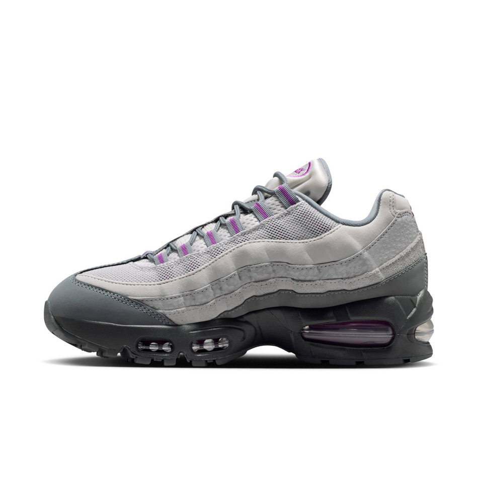 Air Max 95 Big Bubble Kadın Gri Sneaker Ayakkabı