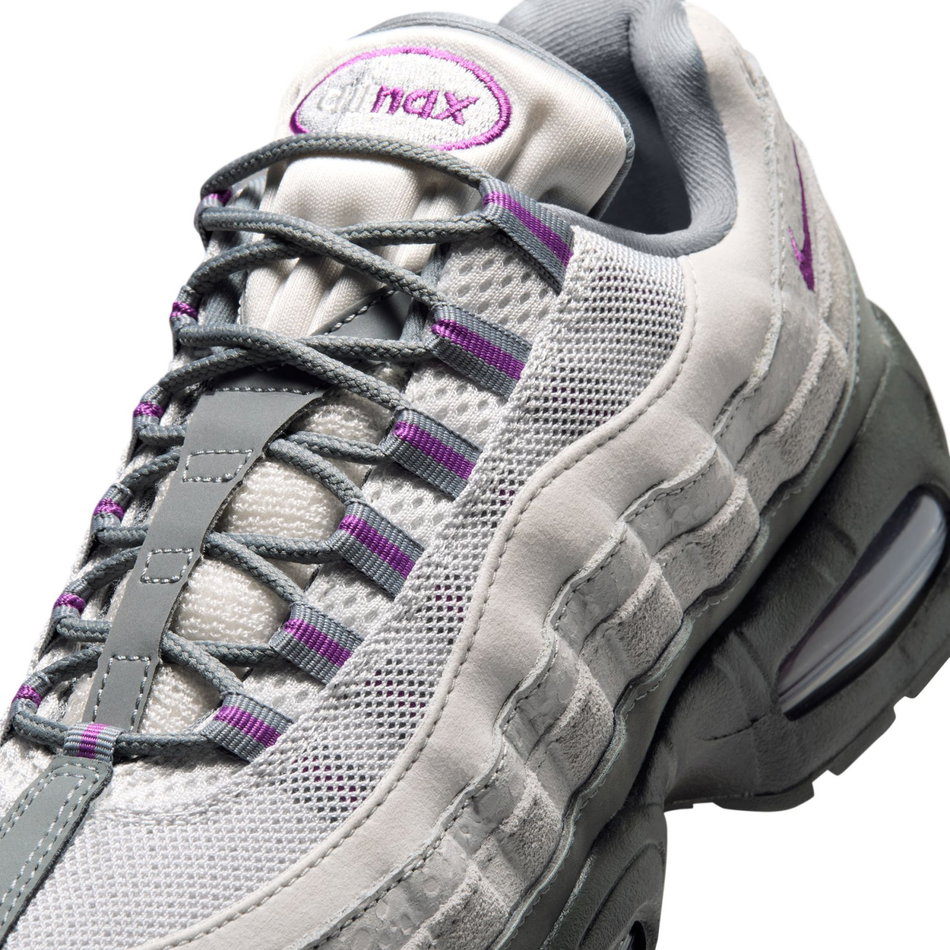 Air Max 95 Big Bubble Kadın Gri Sneaker Ayakkabı