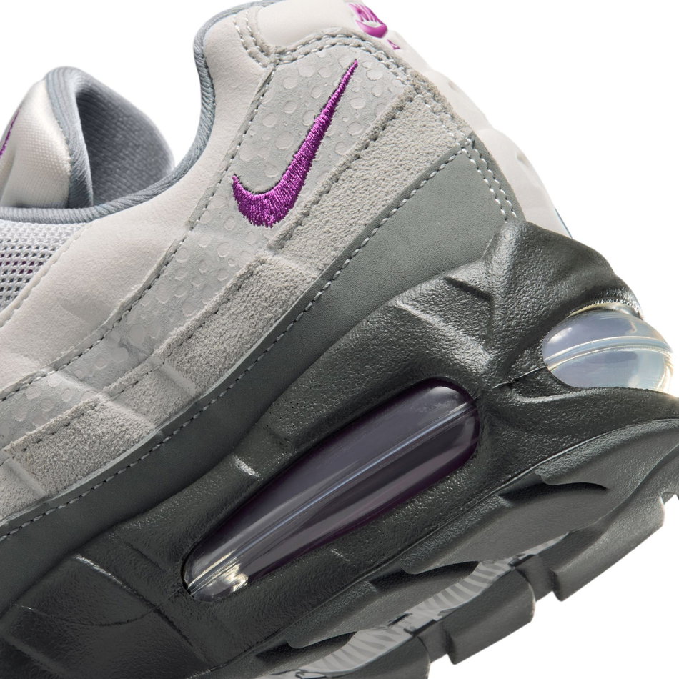 Air Max 95 Big Bubble Kadın Gri Sneaker Ayakkabı