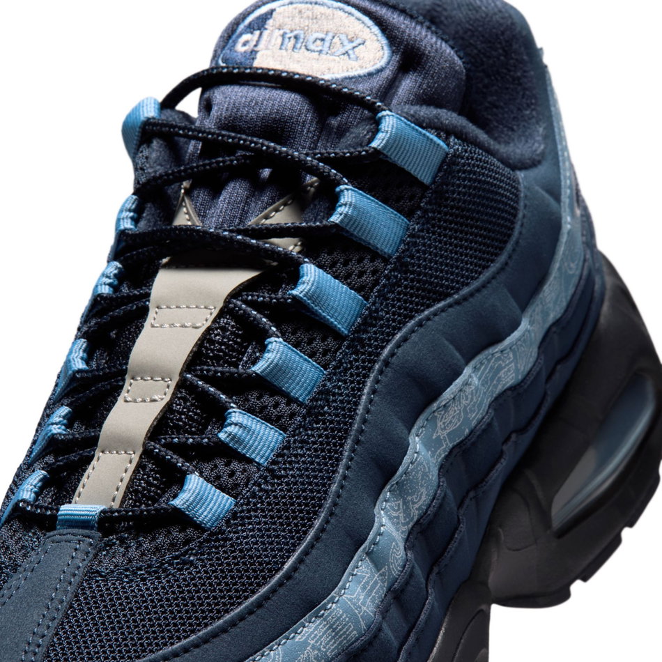 Air Max 95 Big Bubble SE Erkek Mavi Sneaker Ayakkabı