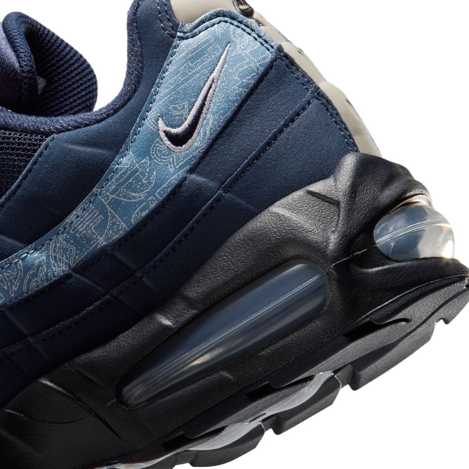 Air Max 95 Big Bubble SE Erkek Mavi Sneaker Ayakkabı