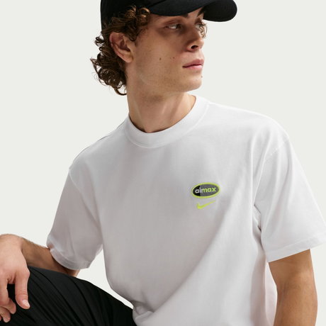NIKE - Air Max 95 Ss Tee Erkek Beyaz Tişört