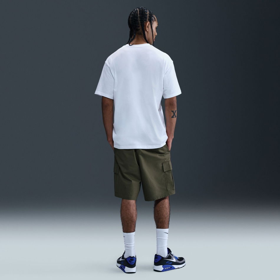 Air Max90 Tee Patech Erkek Beyaz Tişört