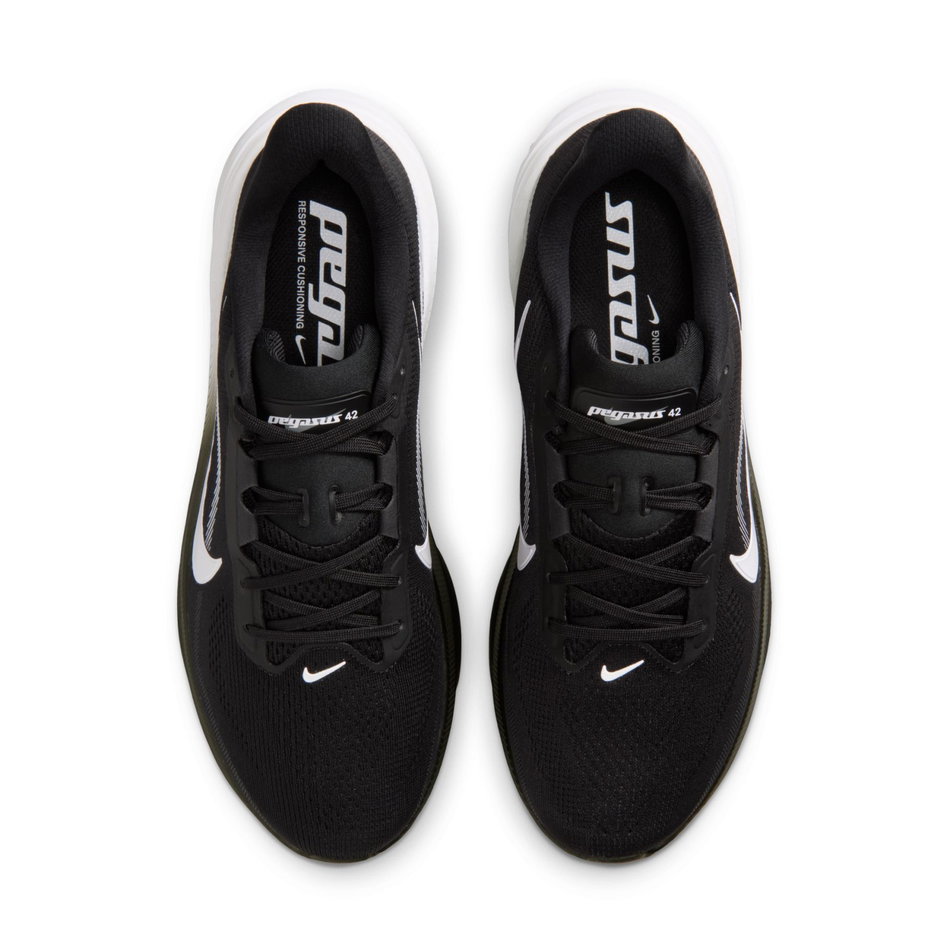 Air Zoom Pegasus 42 Erkek Siyah Koşu Ayakkabısı