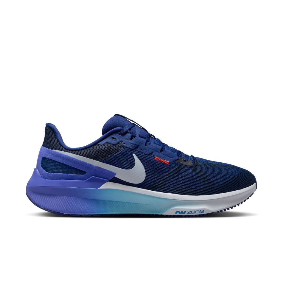 Air Zoom Structure 25 Erkek Mavi Koşu Ayakkabısı