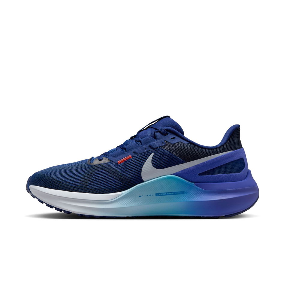 Air Zoom Structure 25 Erkek Mavi Koşu Ayakkabısı