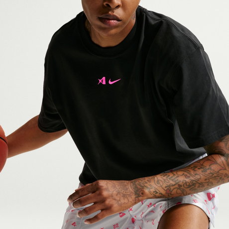 NIKE - A'ja Wilson Dri-FIT Airbrush Tee Siyah Tişört