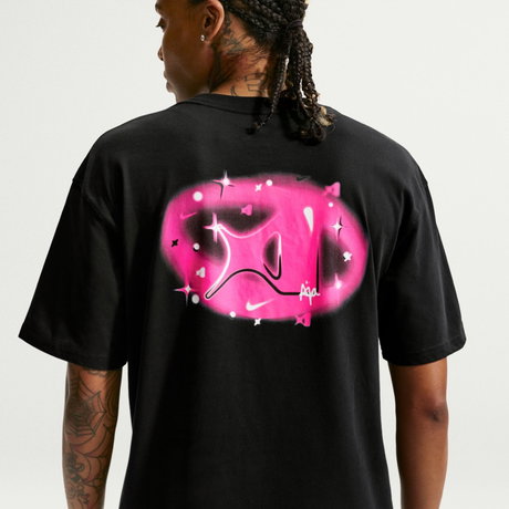 NIKE - A'ja Wilson Dri-FIT Airbrush Tee Siyah Tişört (1)
