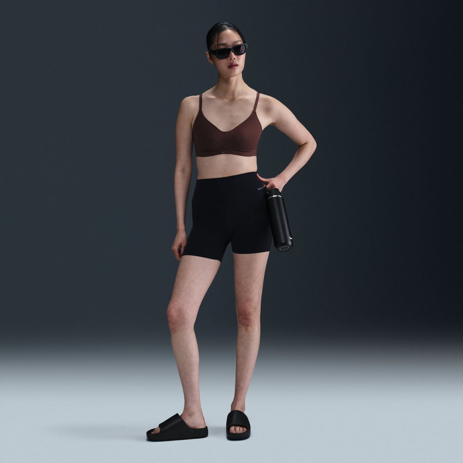 Alate Minimalist LS Bra Kadın Kahverengi Sporcu Sütyeni